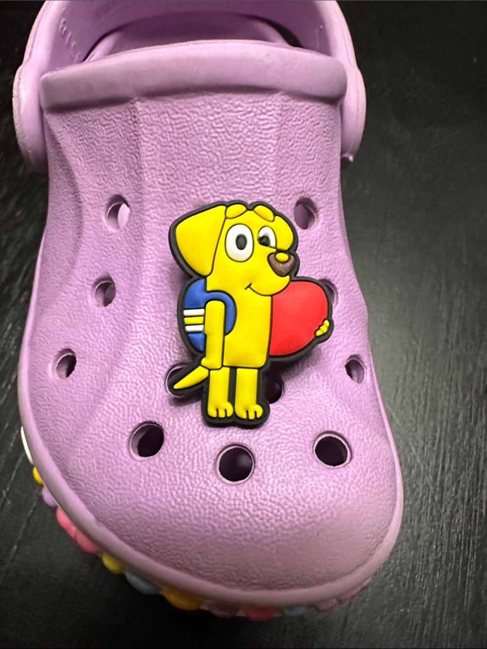 Bluey Character ; Lucky. Shoe charm.
